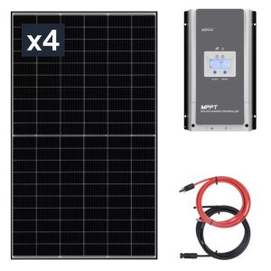 Panel słoneczny 4x435W z regulatorem ładowania 60A MPPT - 24V