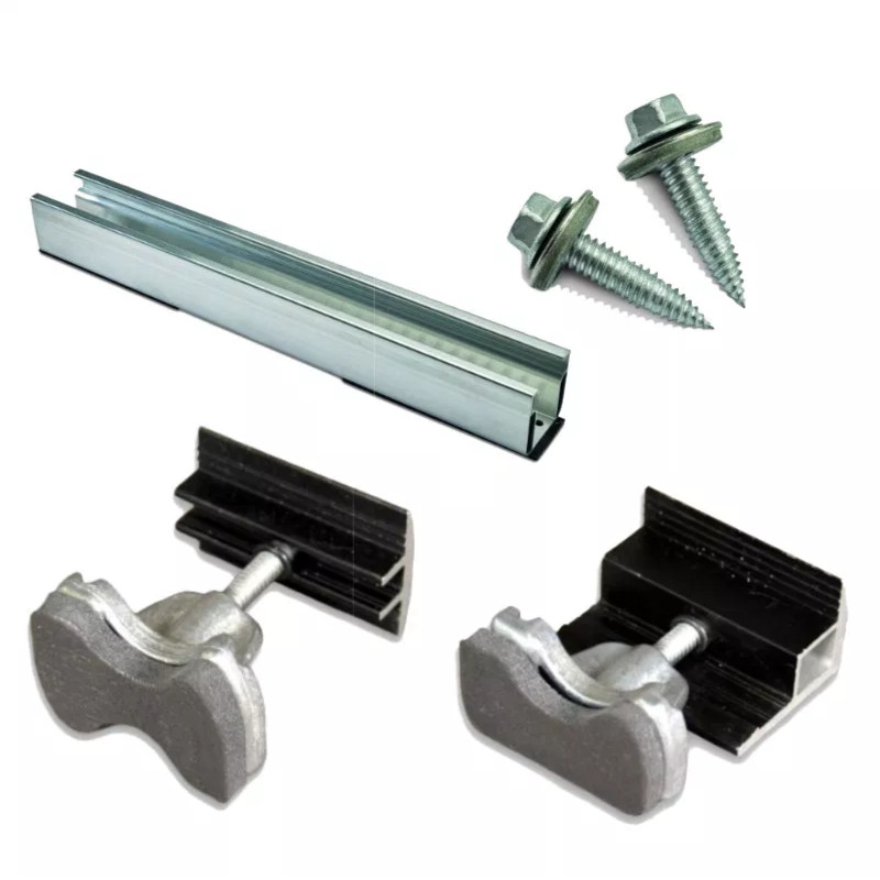 Zestaw do instalacji paneli fotowoltaicznych novotegra - 2 panele