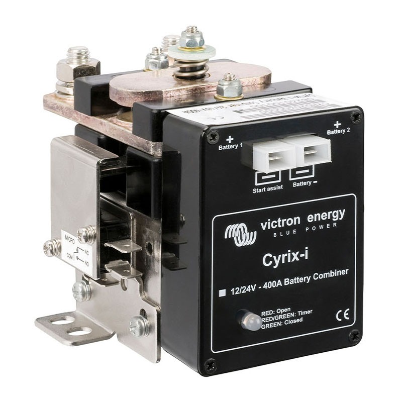 Cyrix-i 12/24V-400A intelligent combiner