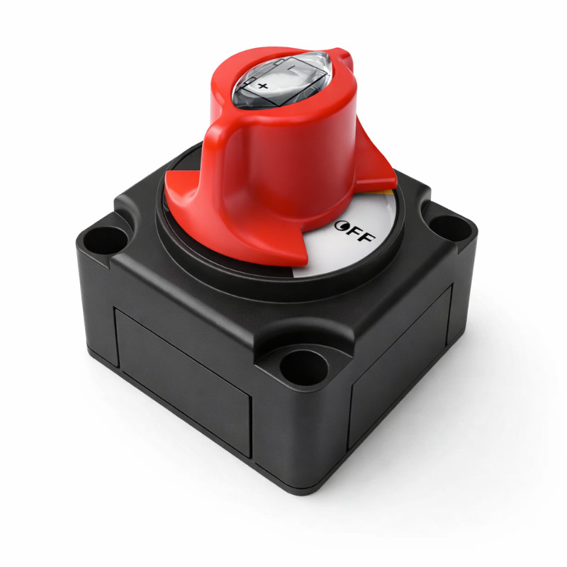 Rozłącznik akumulatora Solvian 12/48V 300A ON-OFF