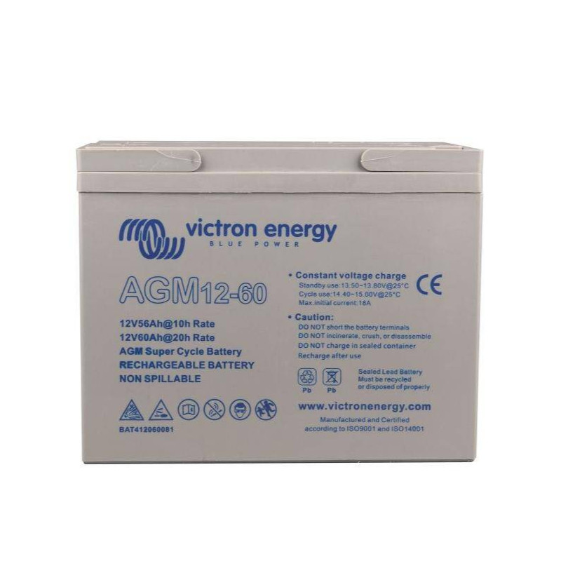 12V/60Ah AGM Deep Cycle Batt.