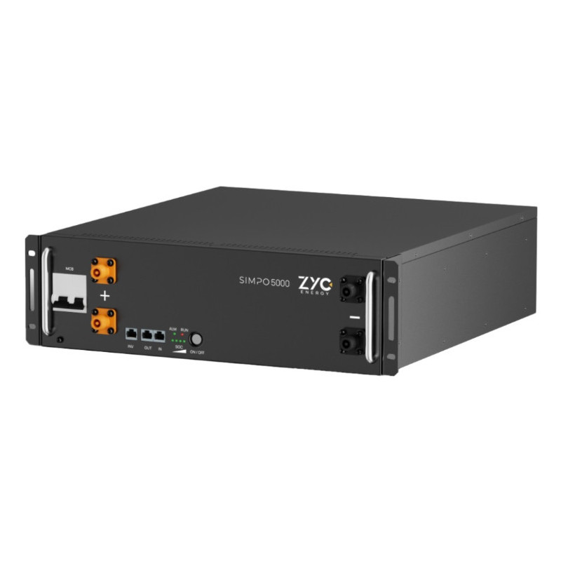 Akumulator ZYC Energy SIMPO 5000 LiFePO4 5kWh 51.2V