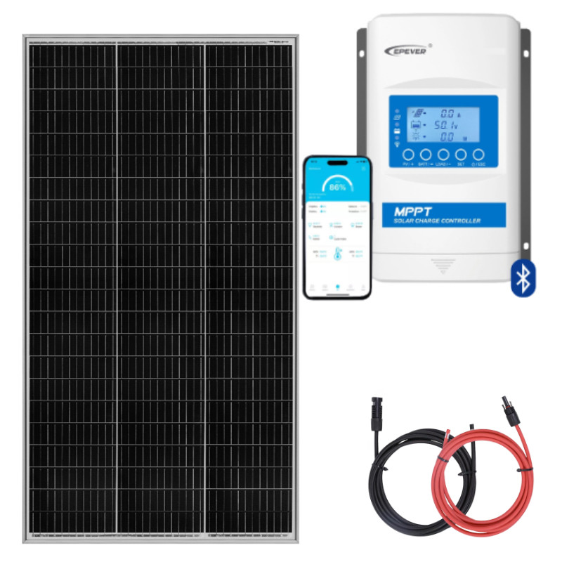 Panel słoneczny 180W z regulatorem MPPT EPEVER 20A