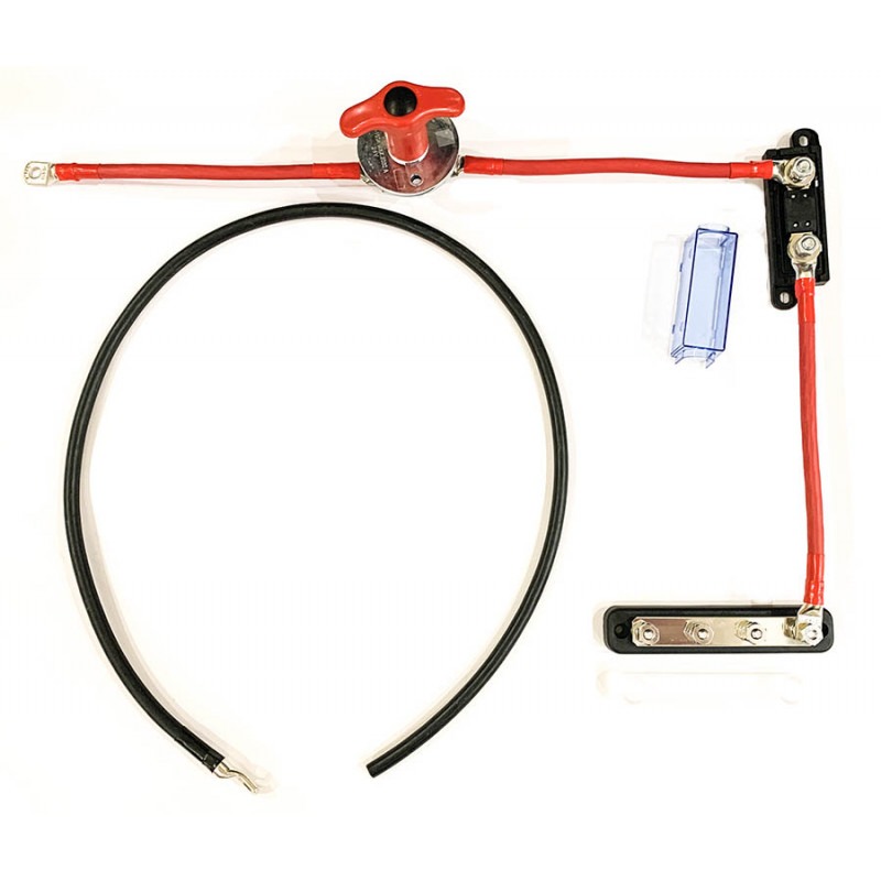 Przewód 35mm2 z heblem bezpiecznikiem i rozdzielaczem