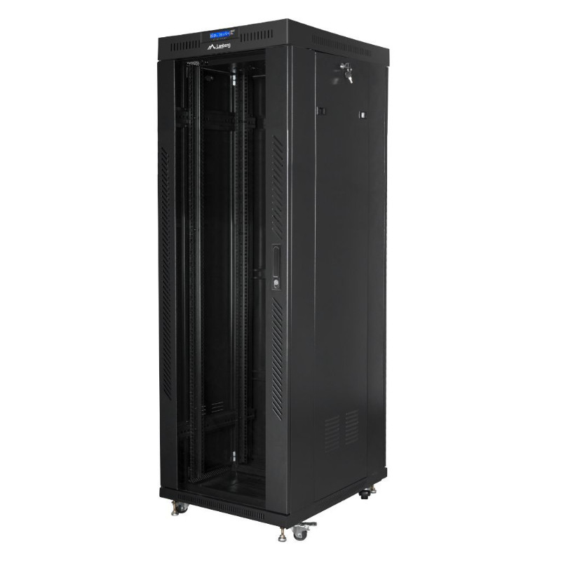 Szafa Rack Lanberg 19” 37U FF01-6837-12BL V2 z termostatem